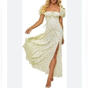 New Beautiful Floral Print Dress